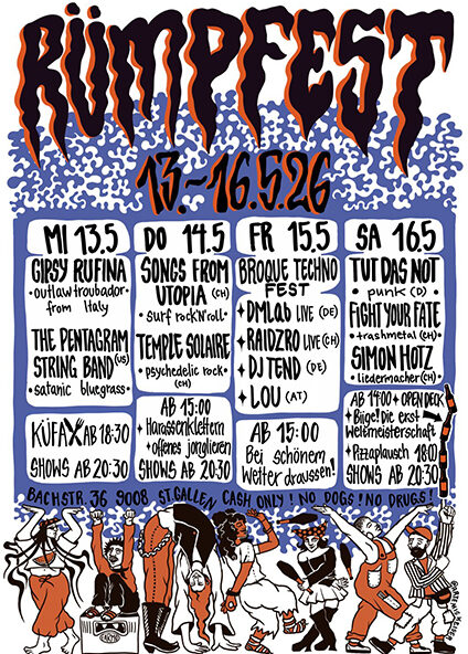 SFU Festival Rumpfest 2026 St. Gallen CH